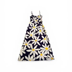 Boden Purple Daisy Print Maxi Dress Size 6R Size 4R